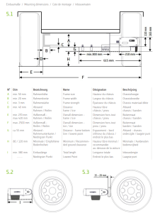 Reich EasyDriver Infinity 2.5 BPW-Hobby V2 inbouwmaten