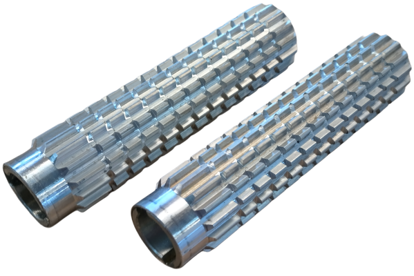 -foto-2Enduro 40mm aandrijfrol aluminium 2 stuks 1 14 kg